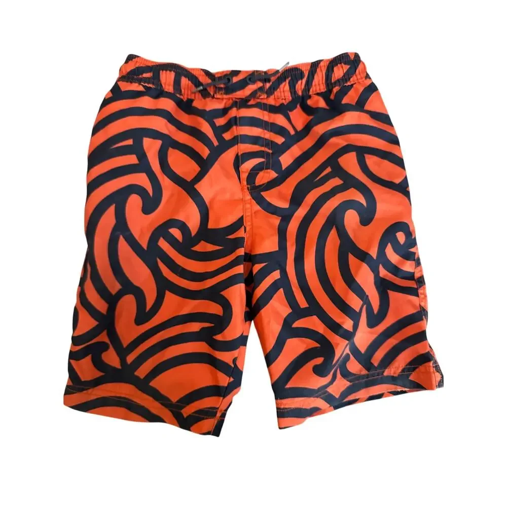 Tea Collection orange bathing suit size 7